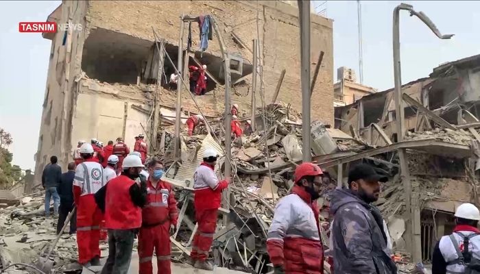 ببینید | فاجعه جنگی در خیابان طالقانی تهران