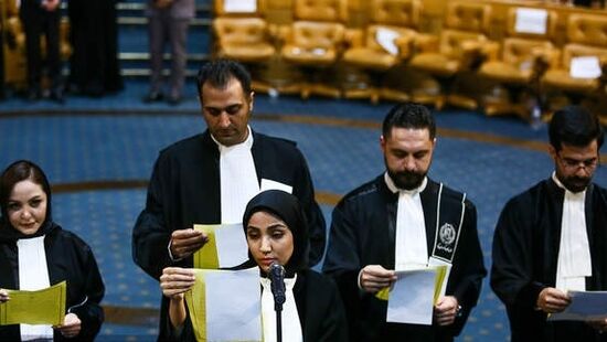 پیام هیات مدیره کانون وکلای مرکز در مراسم تحلیف کارآموزان