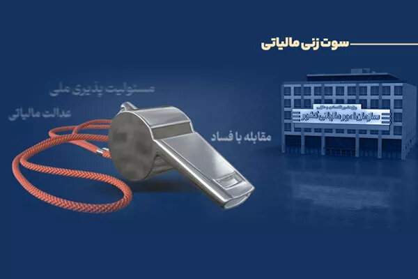   پرداخت پاداش 6 نفر سوت‌زن فرار مالیاتی
