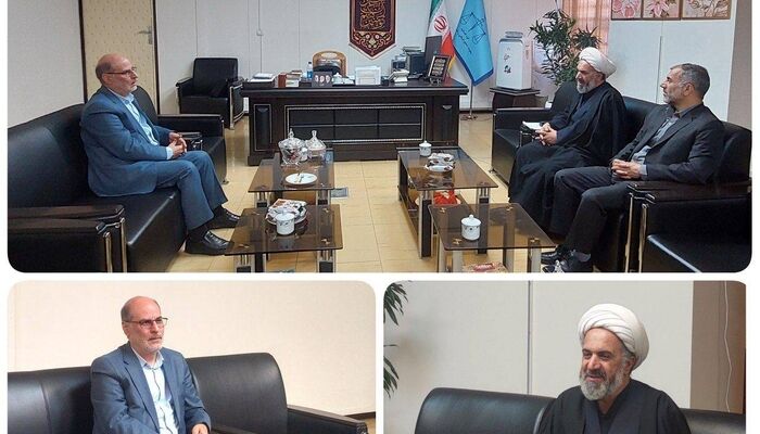 دیدار رئیس کل دادگستری استان زنجان با معاون منابع انسانی و امور فرهنگی قوه قضاییه