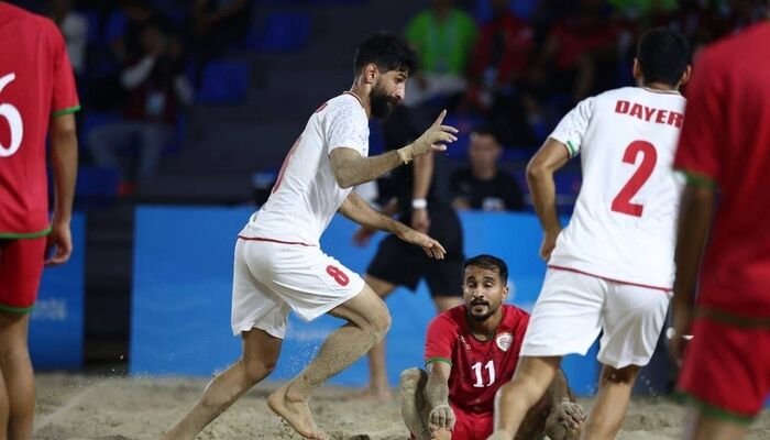 ساحلی‌بازان ایران مقتدرانه قهرمان شدند