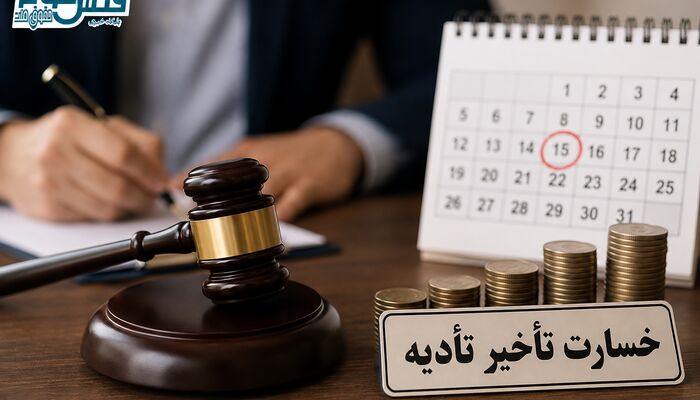 خسارت تأخیر تأدیه اقساط معوق چگونه محاسبه می‌شود؟