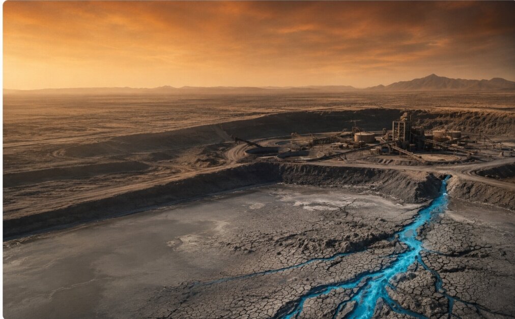 معادن ایران چقدر آب را دور می‌ریزند؟