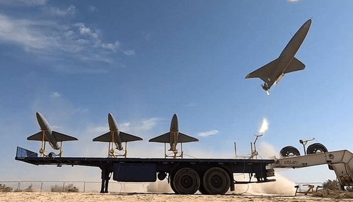 ببینید | شیرجه پهپاد شاهد به سوی هتل آمریکایی‌ها در بحرین