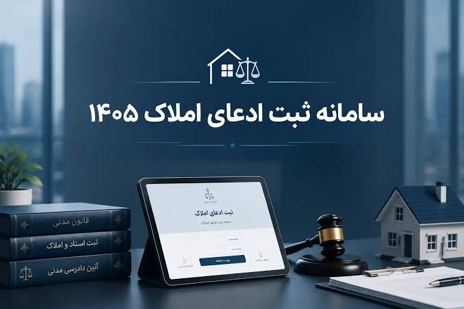 ثبت ادعا برای املاک دارای سند حدنگاری (۱۳۹۶ تا ۱۴۰۵) اجباری است