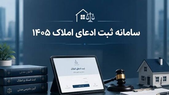 ثبت ادعا برای املاک دارای سند حدنگاری (۱۳۹۶ تا ۱۴۰۵) اجباری است