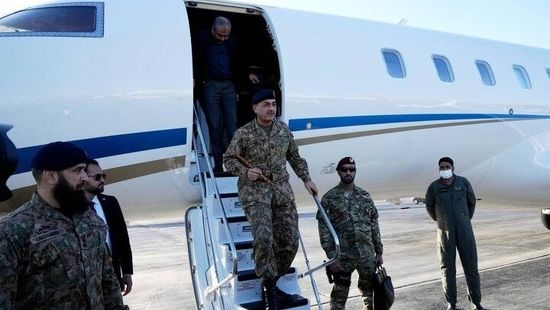 عاصم منیر وارد تهران شد
