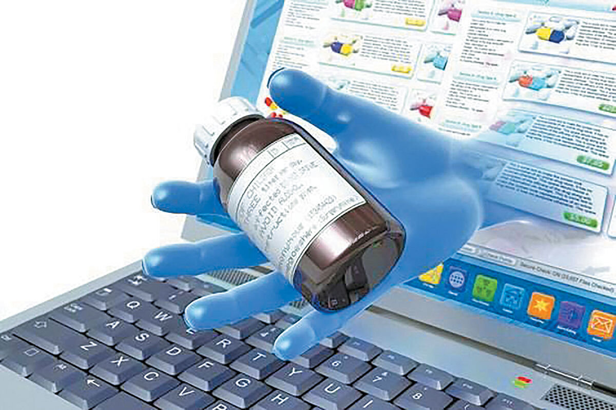 فروش اینترنتی دارو غیرقانونی است